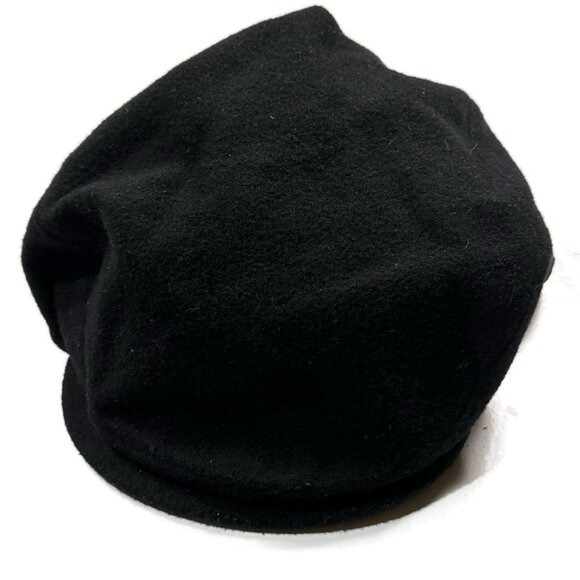 Pendleton Newsboy Flat Cap Hat Ear Covers Mens XL Black Wool Outdoor USA Made - Picture 5 of 8